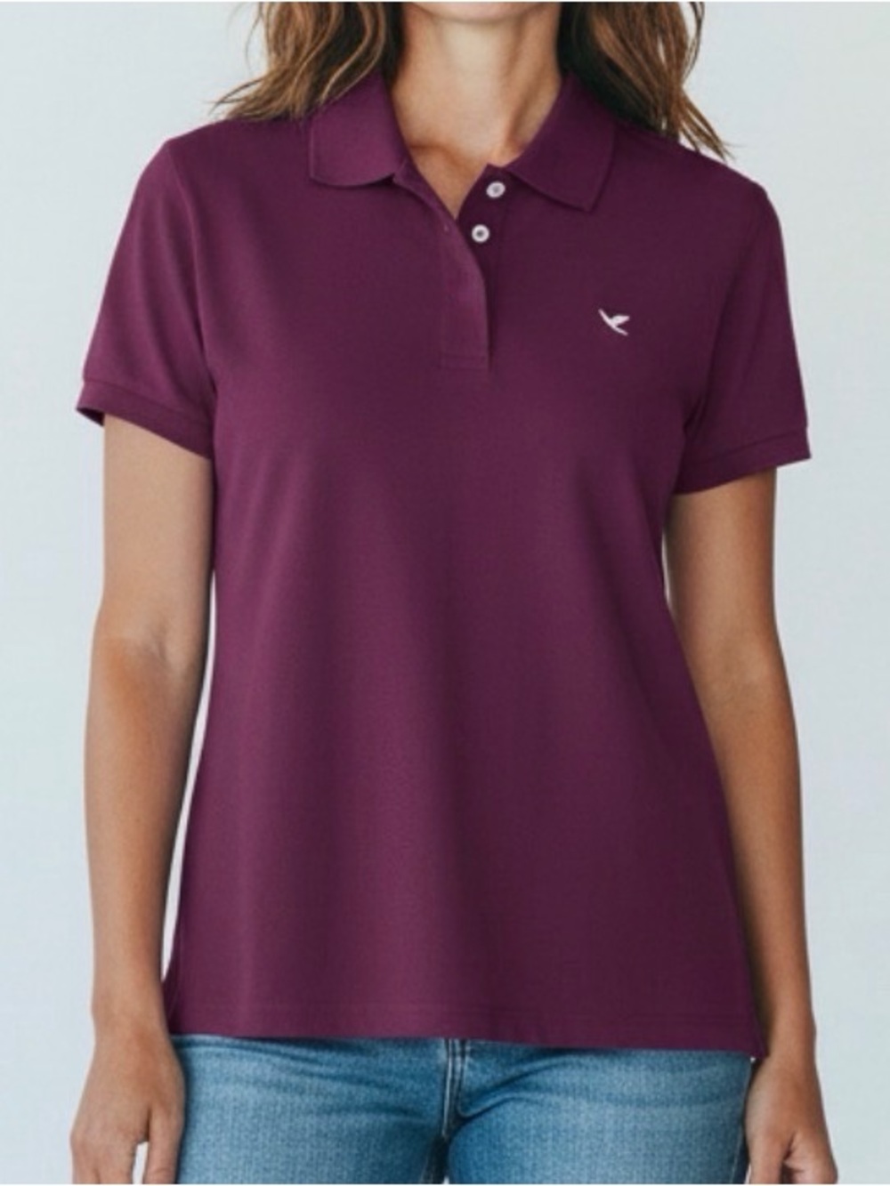 Women’s Purple Polo Shirt